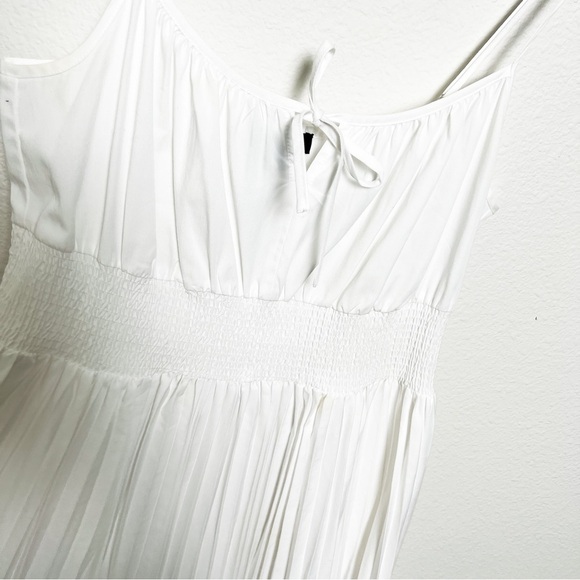 J. Crew White Midi Dress 10 - Picture 4 of 10